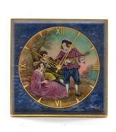 Imhof brass and enamel desk cl