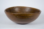 Immense Turned Softwood Bowl A