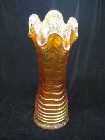 Imperial Carnival Glass Vase