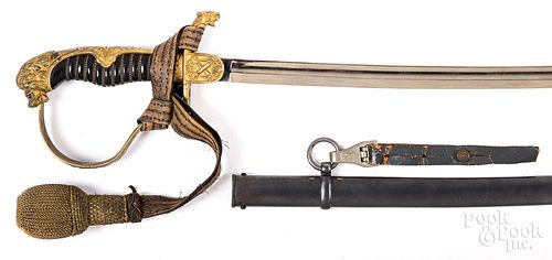 IMPERIAL GERMAN WWI LION HEAD SWORD
