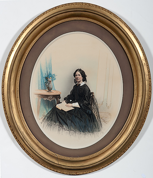 Imperial Hand-Colored Photograph of