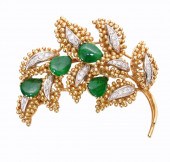 IMPERIAL JADE, DIAMOND & 18K Y