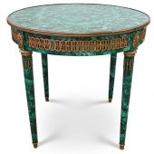 IMPERIAL MALACHITE AND BRONZE