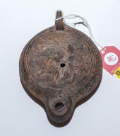IMPERIAL ROMAN STYLE OIL LAMP