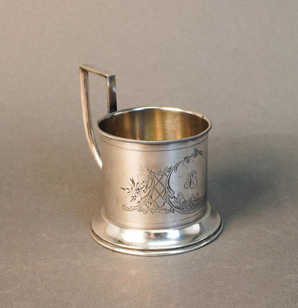 IMPERIAL RUSSIAN 875-SILVER GLASS
