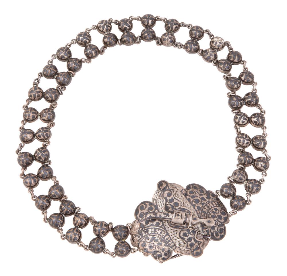 IMPERIAL RUSSIAN .875 SILVER NIELLO