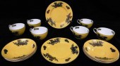 IMPERIAL YELLOW CHINA WITH MAS