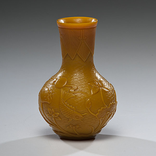 Imperial Yellow Peking Vase