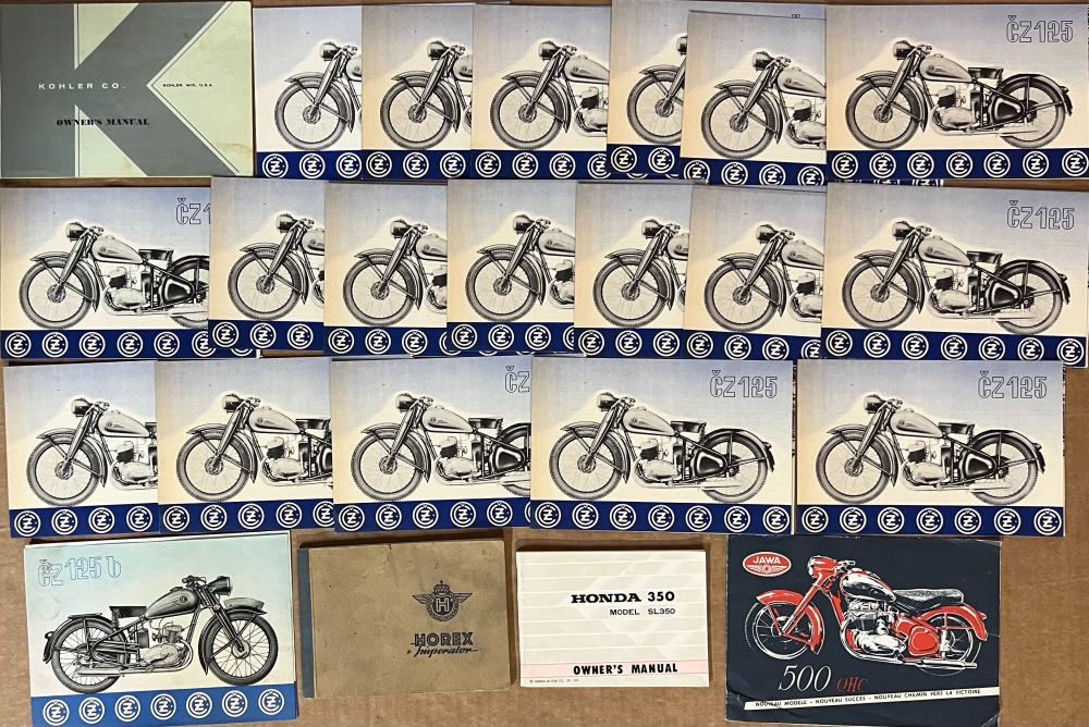 IMPORT MOTORCYCLES BROCHURES FROM