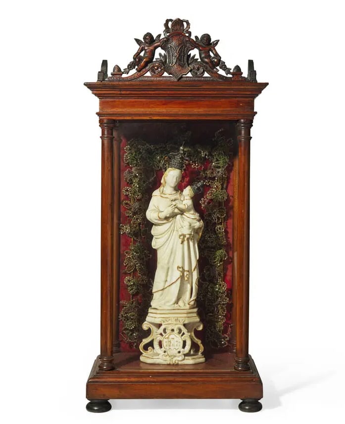 IMPORTANT 17TH C. ITALIAN CARVED