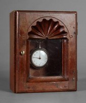 Important carved cherry watch