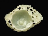 Important Chinese white jade h