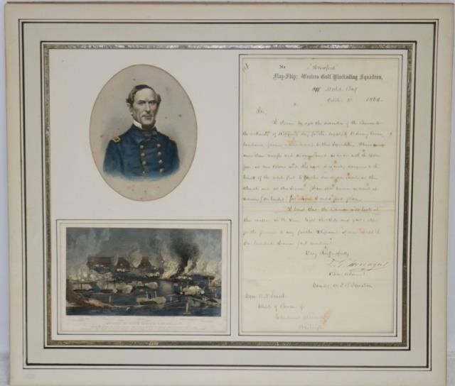 IMPORTANT CIVIL WAR LETTER SIGNED