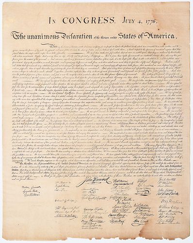 IMPORTANT COPY OF US DECLARATION OF