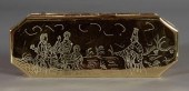 Important English tobacco box,