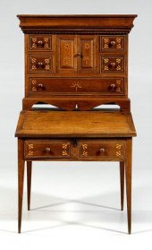 Important Georgia inlaid secre