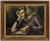 Important Lamar Dodd portrait