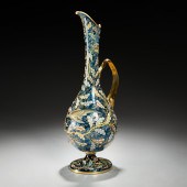 IMPORTANT MOSER ENAMELED BLUE