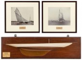 IMPORTANT MOUNTED HALF HULL MO