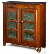 IMPORTANT OHIO WALNUT PIE SAFE