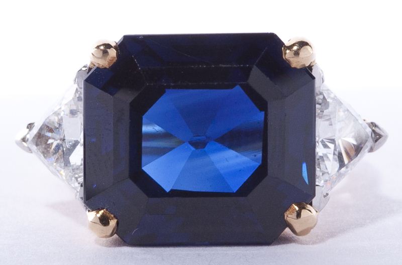 Important Sapphire and Diamond