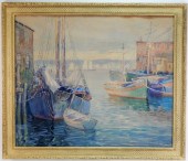 IMPRESSIONIST CAPE ANN HARBOR