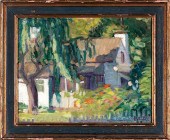 IMPRESSIONIST LANDSCAPE, COTTA