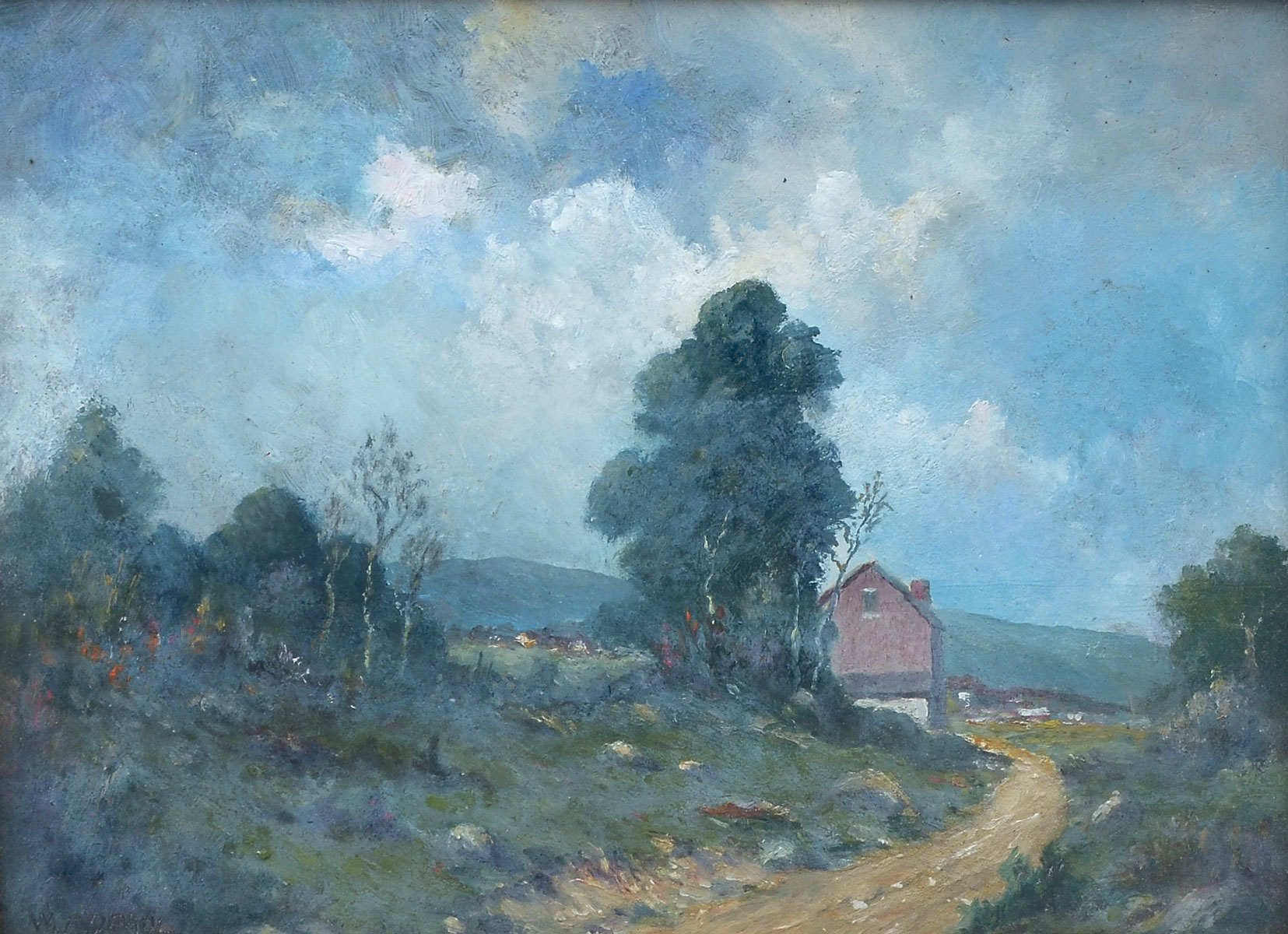 IMPRESSIONIST LANDSCAPE PAINTING IN