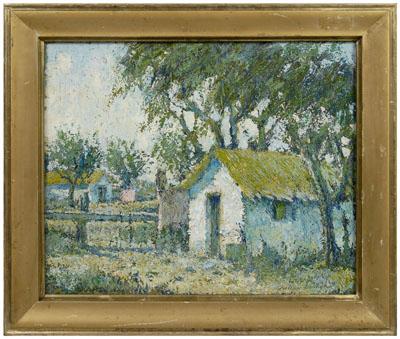 Impressionist landscape, two