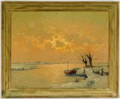 IMPRESSIONIST MAINE SEASCAPE A