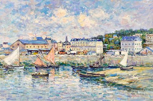 IMPRESSIONIST OIL ON CANVAS,