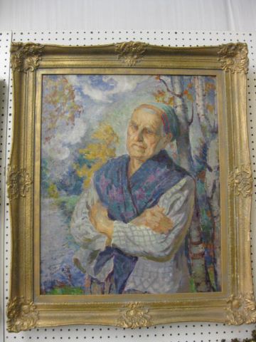 Impressionist Oil on Canvas older