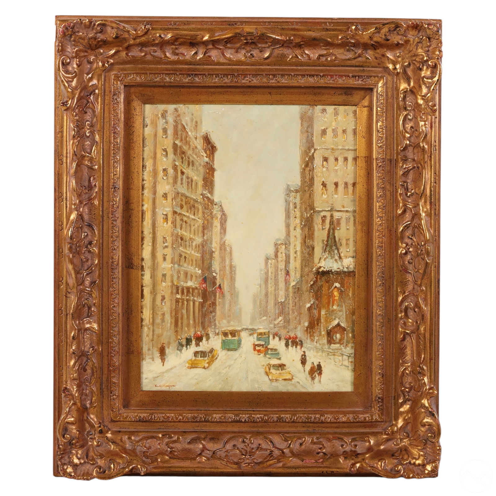 IMPRESSIONIST OIL PAINTING AFTER
