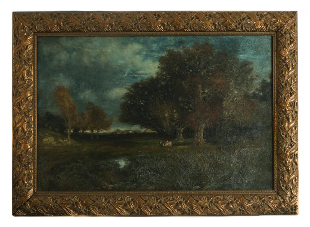 IMPRESSIONIST PASTORAL SCENE