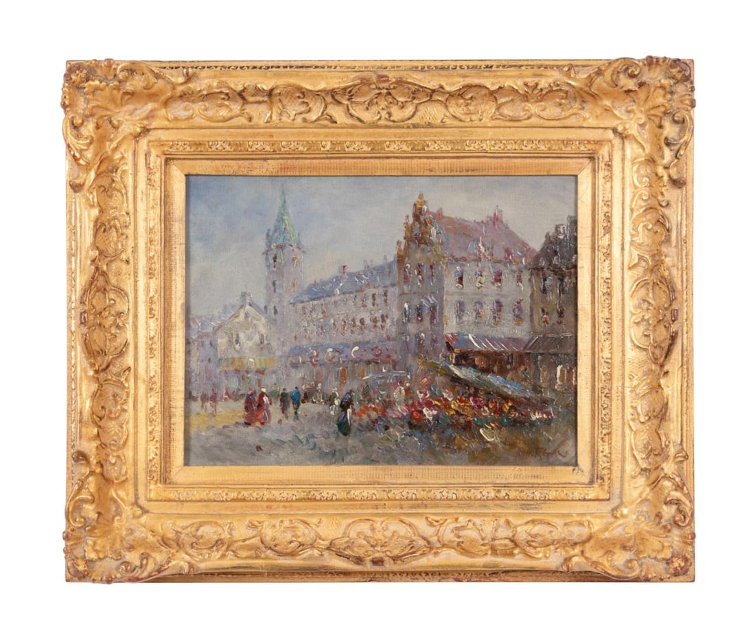 IMPRESSIONIST STYLE UNTITLED STREET