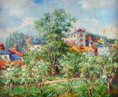 IMPRESSIONISTIC OIL ON CANVAS,