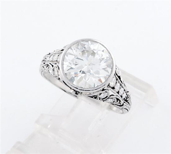 Impressive Belle Epoque diamond and