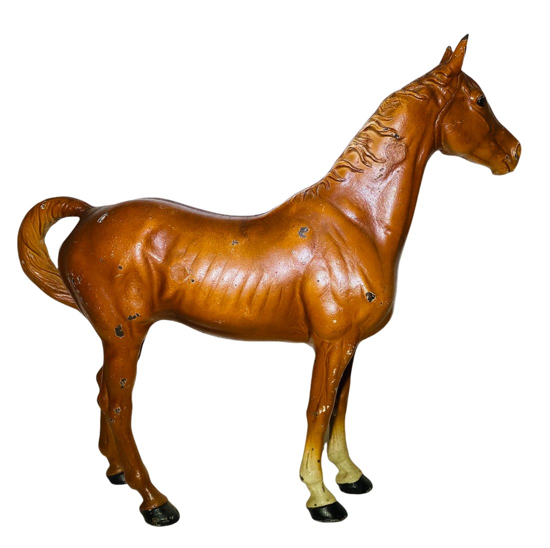 IMPRESSIVE CAST IRON THOROUGHBRED