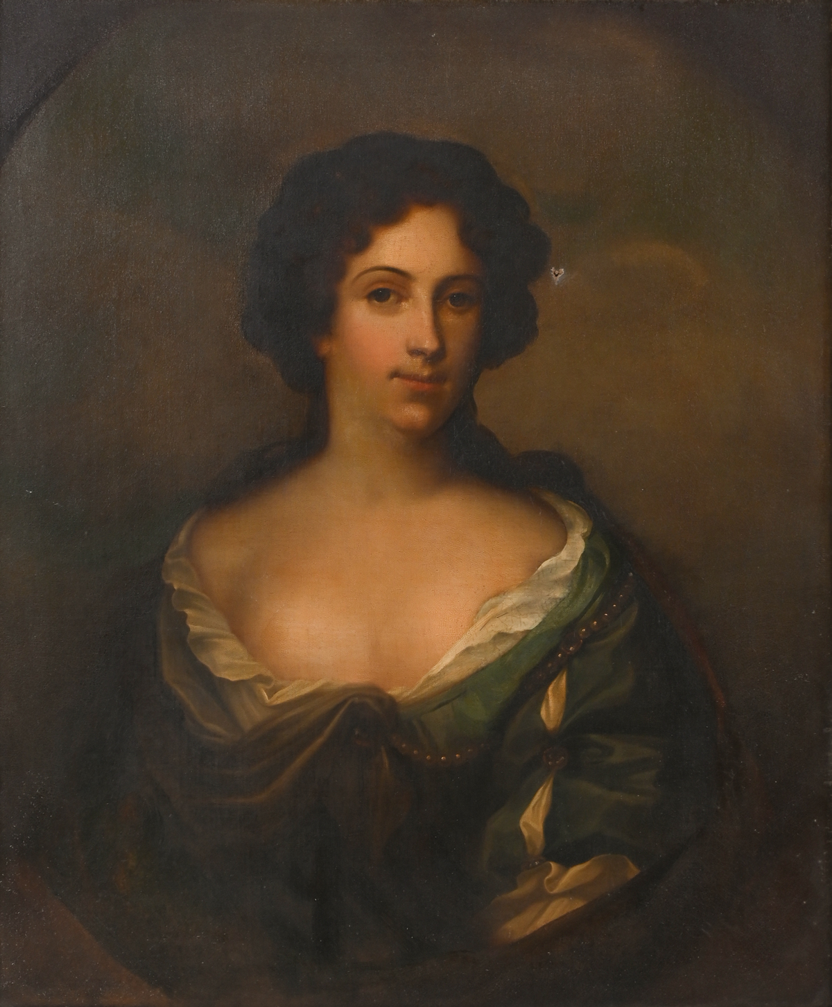 IMPRESSIVE EARLY OIL PAINTING
