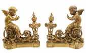 IMPRESSIVE FRENCH GILT BRONZE