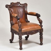 IMPRESSIVE GEORGE IV CARVED RO