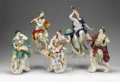 Impressive group of Meissen po