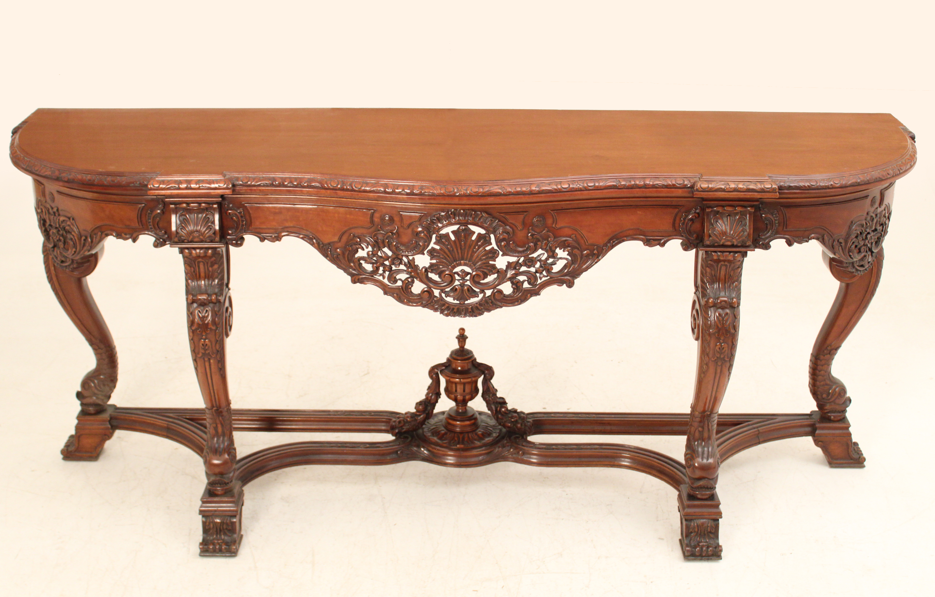 IMPRESSIVE LOUIS XIV STYLE CARVED