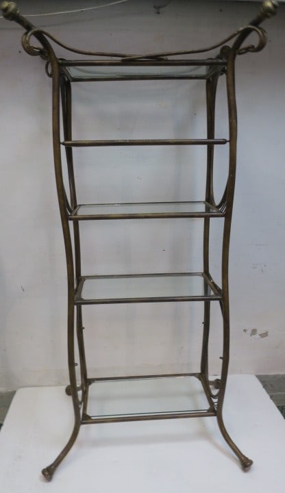 IMPRESSIVE METAL TALL FIVE SHELF