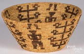 IMPRESSIVE PAPAGO INDIAN BASKE