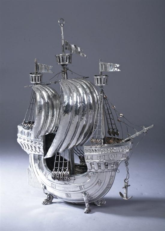 IMPRESSIVE SILVER PLATED PALM BEACH