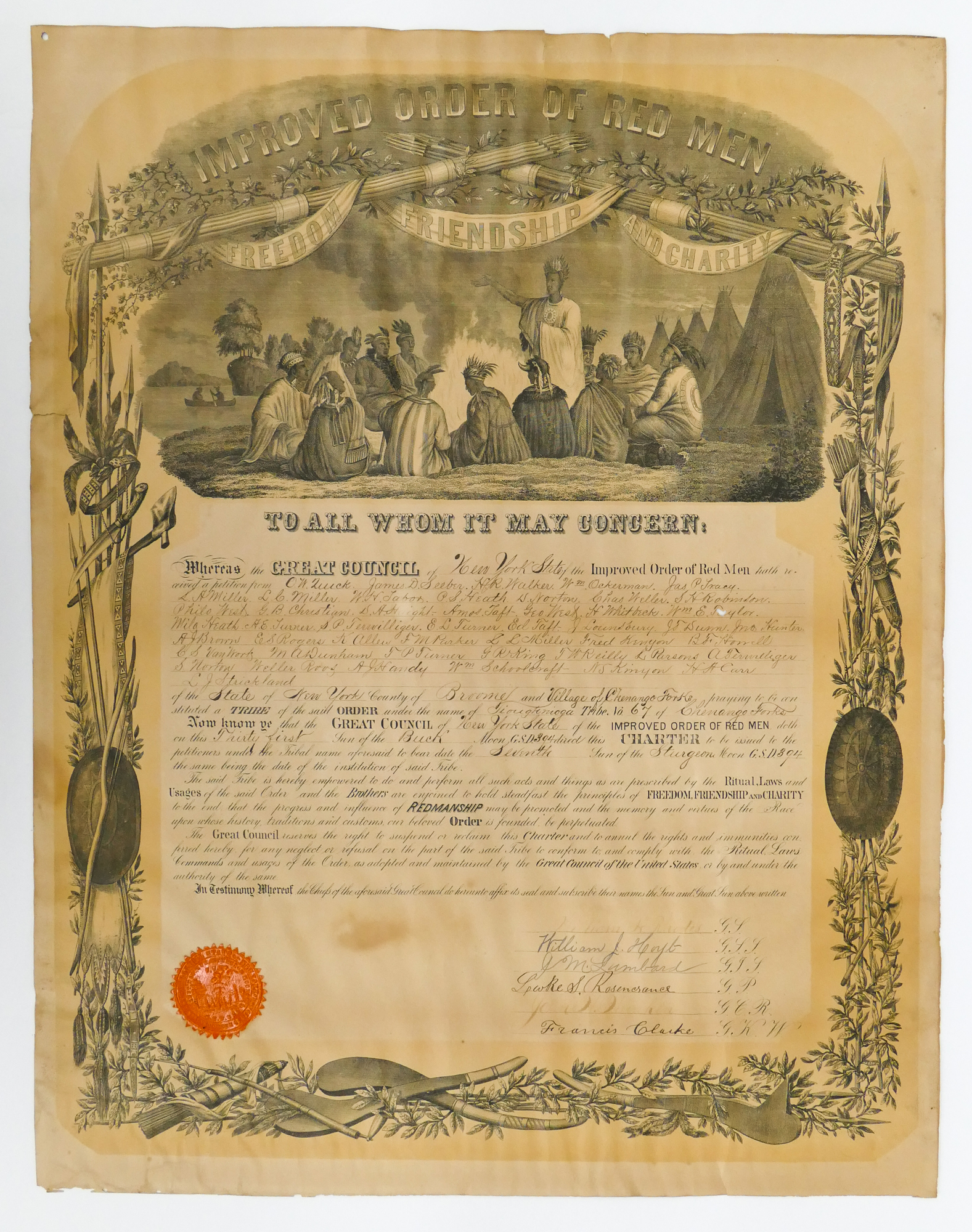 Improved Order of Red Men Fraternal