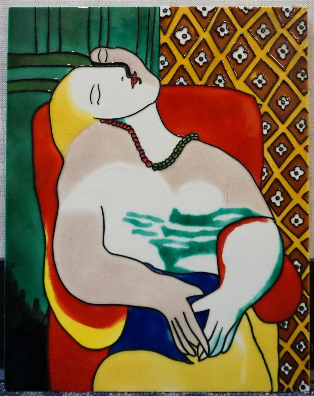 IN THE MANNER OF MODIGLIANI, TILE