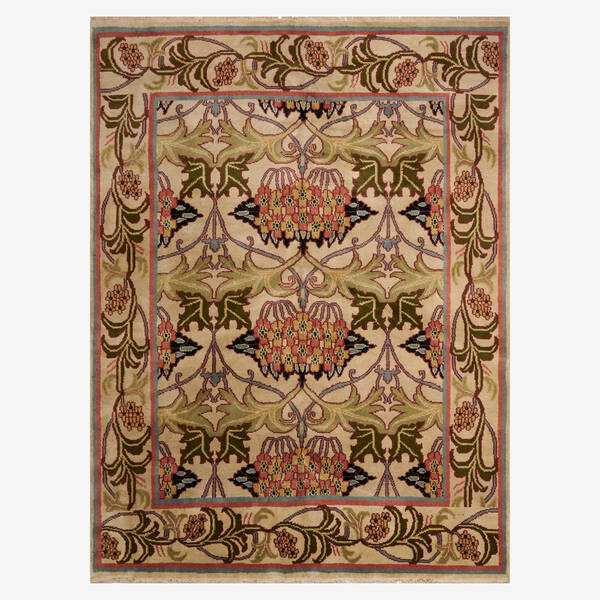 In the manner of William Morris.