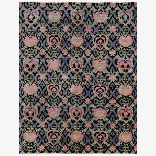 In the manner of William Morris.